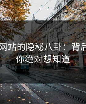 51视频网站的隐秘八卦：背后的真相你绝对想知道